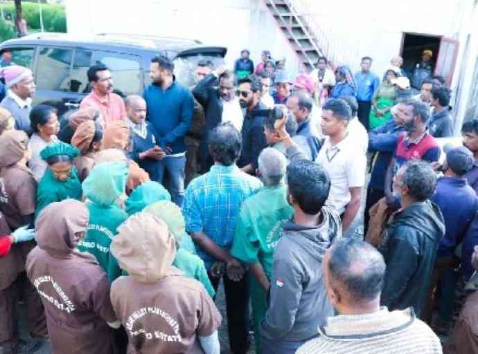 நுவரெலியா பீட்றூ தோட்டத்தில் நிலவும் பிரச்சினை  