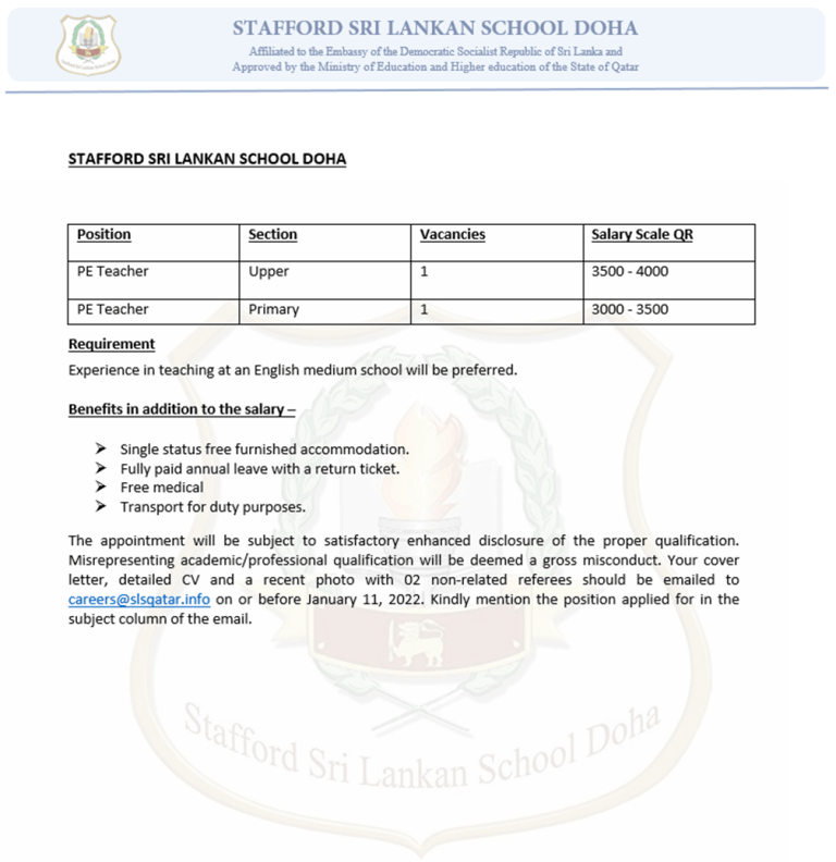 Vacancies-at-Stafford-Sri-Lankan-School-Doha-1.png